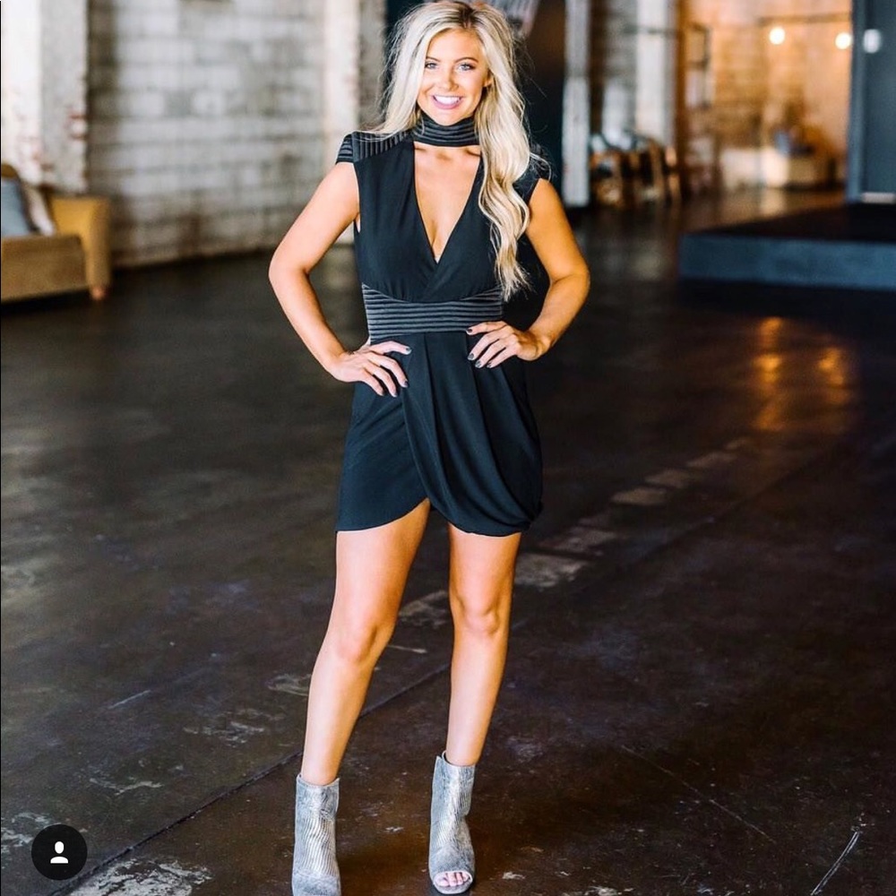 Jodi Chocker Mini Dress